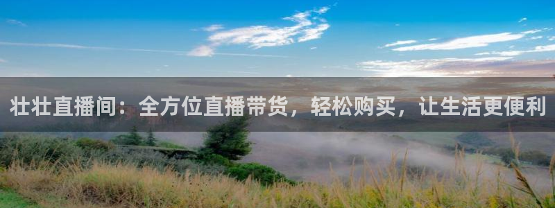 nba直播火凤直播：壮壮直播间：全方位直播带货，轻松购买，让生活更便利